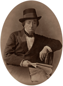 Benjamin Disraeli, 1804–1881.
