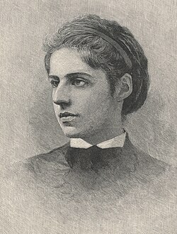 Emma Lazarus, 1849–1887.