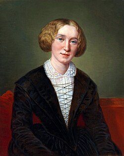 George Eliot, 1819–1880.