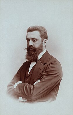 Theodor Herzl, 1860–1904.