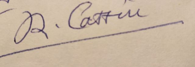 R. Cassin paraphe