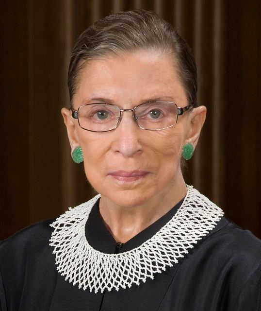 Ruth Bader Ginsburg official SCOTUS portrait (cropped)