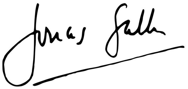 Jonas Salk signature