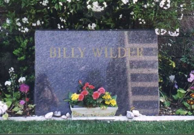 Billy Wilder headstone