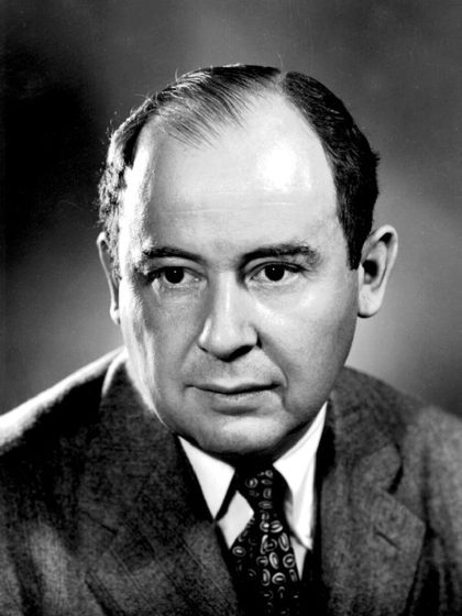 John von Neumann, 1903–1957 — Mathematics & Machines